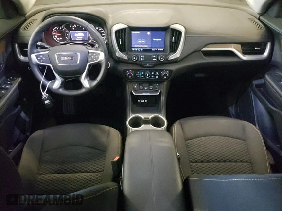 2019 GMC Terrain SLE with VIN 3GKALTEXXKL338843, listed as a Copart auction lot 63442455 with 29,724 mi miles and Salvage title. Bid and sale history available at DreamBid. Image 8.
