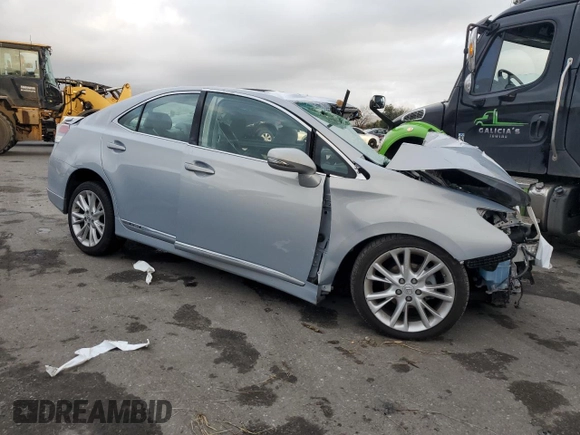 2010 Lexus HS 250h with VIN JTHBB1BA1A2011771, listed as a Copart auction lot 87023154 with Not Provided miles and Non Repairable. Bid and sale history available at DreamBid. Image 4.