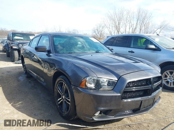 2014 Dodge Charger RT Plus with VIN 2C3CDXDT3EH242559, listed as a IAAI auction lot 41846783 with 118,297 mi miles. Bid and sale history available at carsss.com. Image 1.
