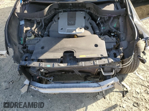 2010 Infiniti FX with VIN JN8AS1MW1AM856800, listed as a Copart auction lot 48425245 with 154,305 mi miles and Salvage Title. Bid and sale history available at carsss.com. Image 12.