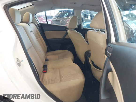 2012 Mazda Mazda3 i Touring with VIN JM1BL1V72C1663712, listed as a IAAI auction lot 41564773 with 181,151 mi miles. Bid and sale history available at carsss.com. Image 8.