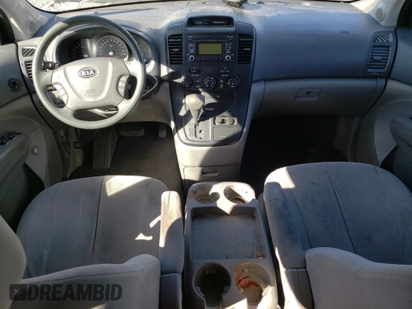 2009 Kia Sedona LX with VIN KNDMB233496304472, listed as a Copart auction lot 47272105 with 184,370 mi miles and Salvage Title. Bid and sale history available at carsss.com. Image 8.