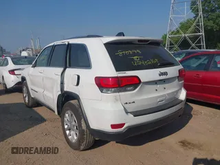 2021 Jeep Grand Cherokee Laredo X with VIN 1C4RJFAG7MC810278, listed as a IAAI auction lot 42482168 with 52,715 mi miles and . Bid and sale history available at DreamBid. Image 3.