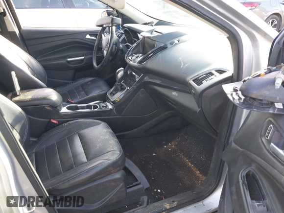 2014 Ford Escape Titanium with VIN 1FMCU0JX3EUB22005, listed as a IAAI auction lot 41610799 with 248,066 mi miles. Bid and sale history available at carsss.com. Image 5.