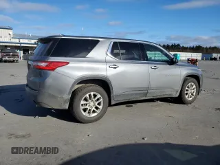 2019 Chevrolet Traverse LS with VIN 1GNEVFKW7KJ302692, listed as a Copart auction lot 81576744 with 94,856 mi miles and Salvage Title. Bid and sale history available at carsss.com. Image 3.