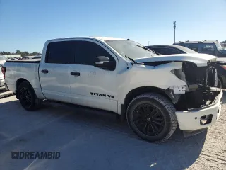 2019 Nissan Titan SV with VIN 1N6AA1E68KN509342, listed as a Copart auction lot 78804284 with 78,285 mi miles and Salvage title. Bid and sale history available at DreamBid. Image 4.
