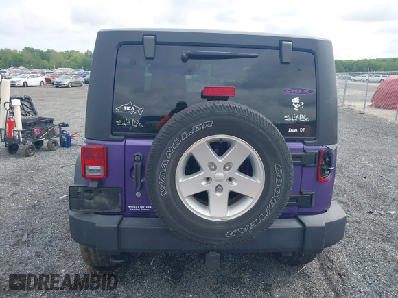 2017 Jeep Wrangler Sport with VIN 1C4AJWAG1HL633794, listed as a IAAI auction lot 42189035 with 90,139 mi miles and . Bid and sale history available at DreamBid. Image 16.