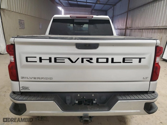 2021 Chevrolet Silverado 1500 LT with VIN 3GCPWCEK2MG317692, listed as a Copart auction lot 82539624 with 101,950 mi miles and Clean Title. Bid and sale history available at carsss.com. Image 6.