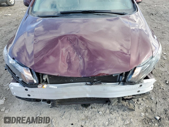 2013 Honda Civic LX with VIN 19XFB2F51DE053242, listed as a Copart auction lot 45989055 with 96,441 mi miles and Salvage title. Bid and sale history available at DreamBid. Image 11.