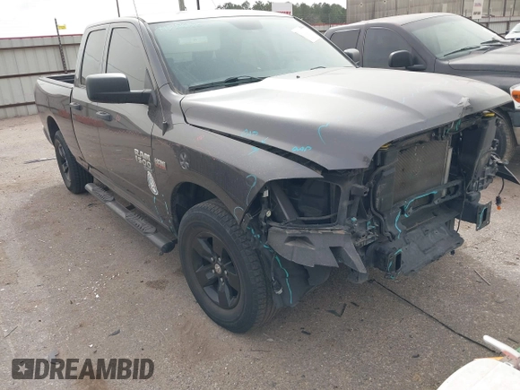 2020 Ram 1500 Tradesman with VIN 1C6RR6FT1LS147915, listed as a IAAI auction lot 41786930 with 55,160 mi miles and . Bid and sale history available at DreamBid. Image 1.