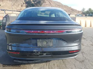 2024 Lucid Air Pure with VIN 50EA1PGA4RA004886, listed as a IAAI auction lot 41349451 with 4,165 mi miles. Bid and sale history available at carsss.com. Image 17.