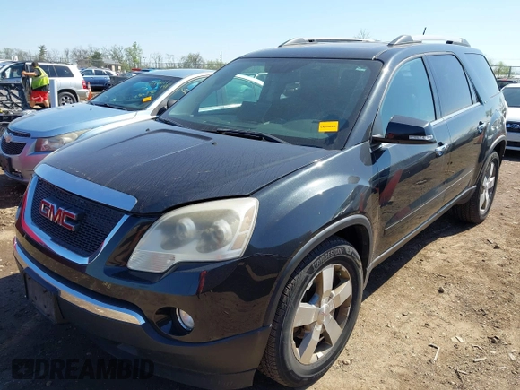 2011 GMC Acadia SLT1 with VIN 1GKKVRED0BJ232917, listed as a IAAI auction lot 42109889 with 145,670 mi miles. Bid and sale history available at carsss.com. Image 2.