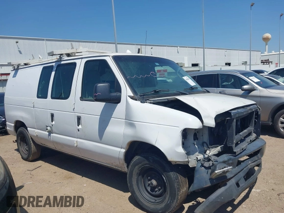 2013 Ford Econoline Cargo Commercial with VIN 1FTNE1EW1DDA62354, listed as a IAAI auction lot 41988842 with 118,614 mi miles and . Bid and sale history available at carsss.com. Image 14.