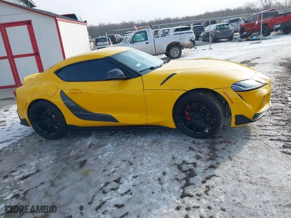 2020 Toyota GR Supra 3.0 with VIN WZ1DB4C00LW025952, listed as a IAAI auction lot 41336550 with 33,808 mi miles. Bid and sale history available at carsss.com. Image 13.