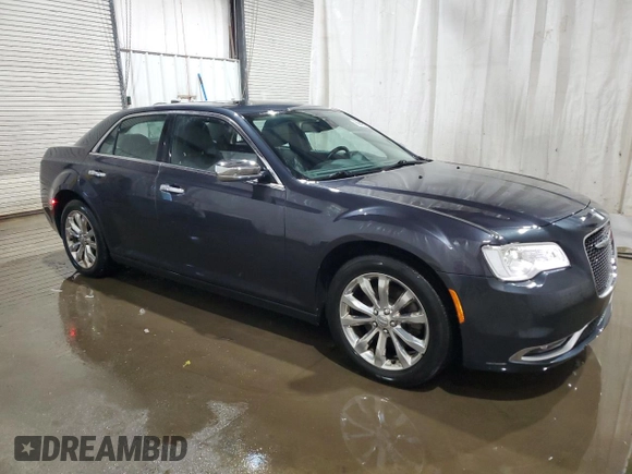 2017 Chrysler 300 with VIN 2C3CCAKG9HH565492, listed as a Copart auction lot 88649595 with 122,790 mi miles and Salvage Title. Bid and sale history available at carsss.com. Image 4.