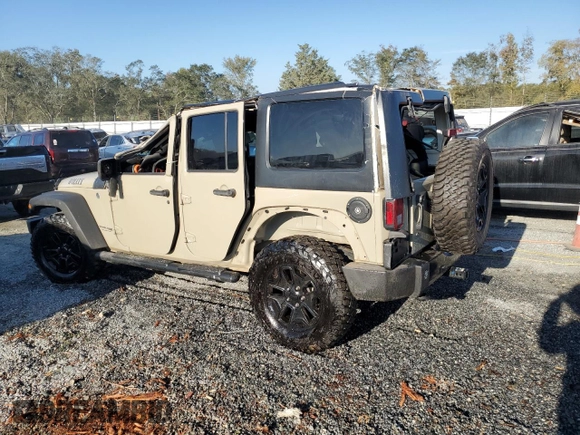 2018 Jeep Wrangler JK Unlimited Sport S with VIN 1C4BJWDG8JL879277, listed as a Copart auction lot 75980814 with 71,810 mi miles and Salvage Title. Bid and sale history available at carsss.com. Image 2.