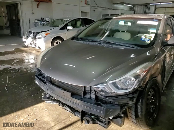 2016 Hyundai Elantra SE with VIN 5NPDH4AE7GH751444, listed as a Copart auction lot 41804485 with 138,037 mi miles and Salvage Title. Bid and sale history available at carsss.com. Image 14.