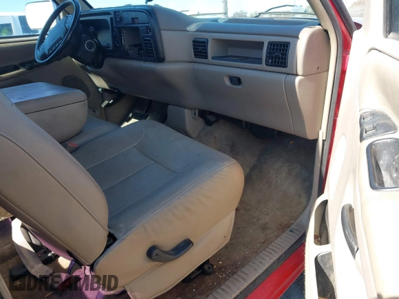 1996 Dodge Ram 2500 with VIN 3B7KC23Z5TM194094, listed as a IAAI auction lot 41540149 with 58,744 mi miles. Bid and sale history available at carsss.com. Image 5.