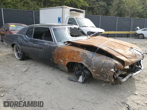 1971 Oldsmobile Cutlass with VIN 342571M217077, listed as a Copart auction lot 74833304 with Not Provided miles and Salvage Title. Bid and sale history available at DreamBid. Image 4.