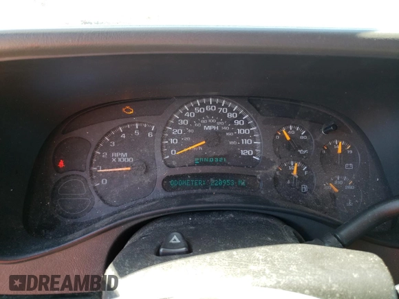 2003 Chevrolet Avalanche z VIN 3GNEK13T63G192527, wystawiony jako Copart lot #54837845 z przebiegiem 220 953 mil mil oraz Szkoda całkowita • Salvage title. Historia ofert i sprzedaży dostępna na DreamBid. Obrazek 9.