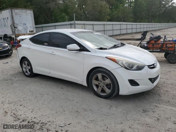 2013 Hyundai Elantra GLS with VIN 5NPDH4AE1DH439180, listed as a Copart auction lot 52771275 with 147,902 mi miles and Salvage Title. Bid and sale history available at carsss.com. Image 4.
