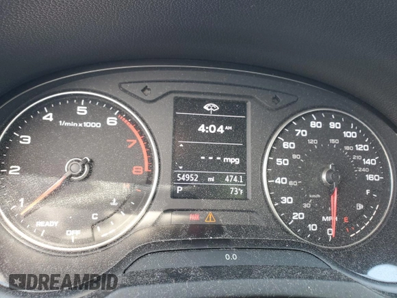 2018 Audi A3 Sedan Premium with VIN WAUAUGFF9J1039935, listed as a Copart auction lot 54741954 with 54,952 mi miles and Salvage Title. Bid and sale history available at carsss.com. Image 9.