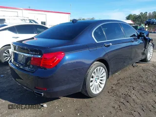 2012 BMW 7 Series 750Li xDrive with VIN WBAKC8C52CC436399, listed as a IAAI auction lot 41214440 with 122,532 mi miles and . Bid and sale history available at DreamBid. Image 4.