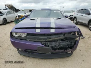 2013 Dodge Challenger R/T with VIN 2C3CDYBTXDH671611, listed as a Copart auction lot 53190985 with 54,331 mi miles and Salvage Title. Bid and sale history available at carsss.com. Image 5.
