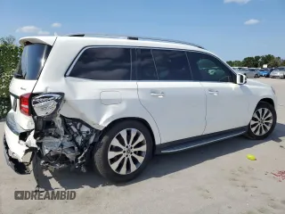 2019 Mercedes-Benz GLS 450 with VIN 4JGDF6EE5KB224357, listed as a Copart auction lot 56689304 with 84,243 mi miles and Salvage Title. Bid and sale history available at DreamBid. Image 3.