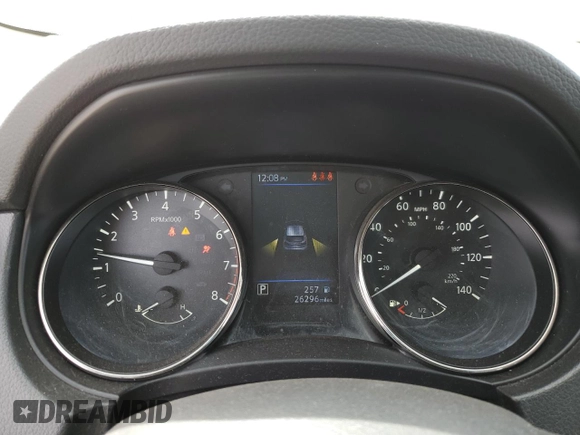 2021 Nissan Rogue S z VIN JN1BJ1AW0MW426758, wystawiony jako Copart lot #49881495 z przebiegiem 26 296 mil mil oraz Szkoda całkowita • Salvage title. Historia ofert i sprzedaży dostępna na DreamBid. Obrazek 9.