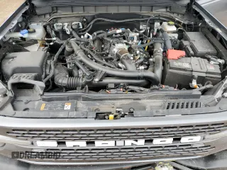 2023 Ford Bronco с VIN 1FMEE5DP8PLB53323, выставлен на аукционе Copart как лот 60020625 с пробегом 23 987 миль миль и Списание • Salvage title. История ставок и продаж доступна на DreamBid. Изображение 12.