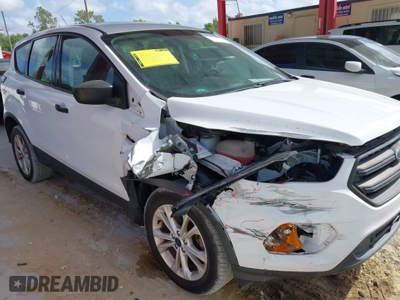 2018 Ford Escape S with VIN 1FMCU0F74JUB68106, listed as a IAAI auction lot 41939286 with 45,168 mi miles. Bid and sale history available at carsss.com. Image 6.