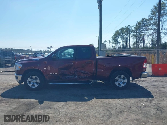 2022 Ram 1500 Big Horn with VIN 1C6RREBG2NN329109, listed as a IAAI auction lot 41675039 with 62,732 mi miles and . Bid and sale history available at DreamBid. Image 14.