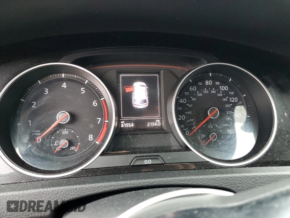 2016 Volkswagen Golf GTI S with VIN 3VW5T7AU0GM047041, listed as a Copart auction lot 72923144 with 81,554 mi miles and Salvage Title. Bid and sale history available at carsss.com. Image 9.