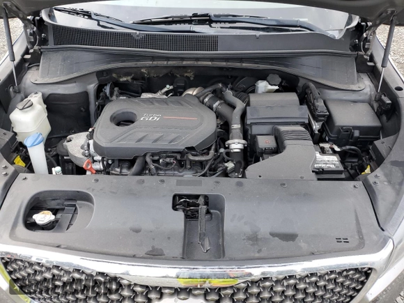 2016 Kia Sorento SXL with VIN 5XYPK4A10GG050814, listed as a Copart auction lot 80686164 with 105,935 mi miles and Salvage Title. Bid and sale history available at carsss.com. Image 12.