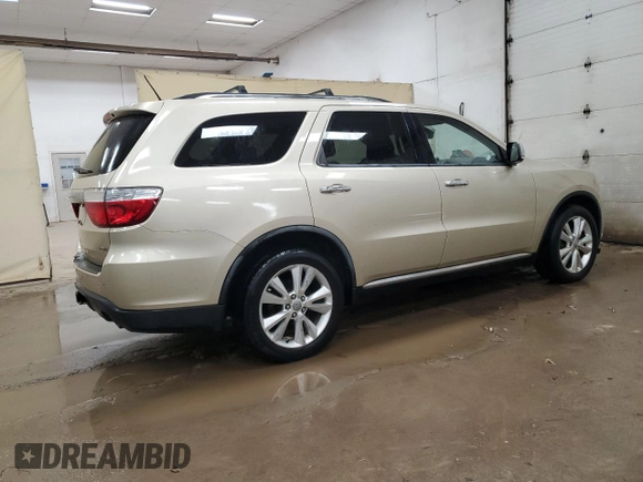 2011 Dodge Durango Crew with VIN 1D4RE4GG5BC598884, listed as a Copart auction lot 42965285 with 178,118 mi miles and Clean Title. Bid and sale history available at carsss.com. Image 3.