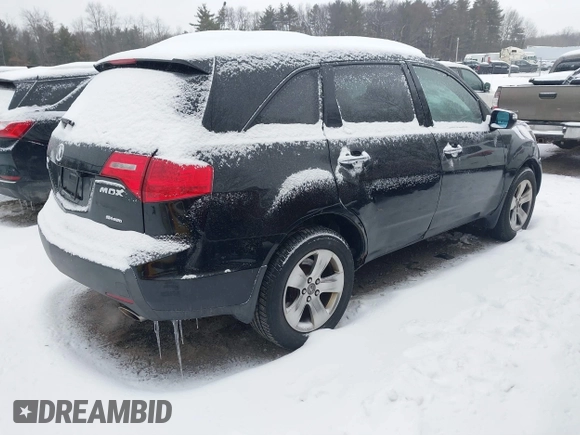 2007 Acura MDX Tech Pkg with VIN 2HNYD28307H553443, listed as a IAAI auction lot 41505317 with 255,688 mi miles. Bid and sale history available at carsss.com. Image 4.