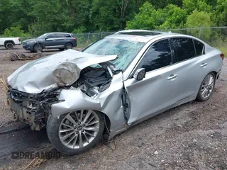 2019 Infiniti Q50 Luxe z VIN JN1EV7AP6KM512713, wystawiony jako IAAI lot #42151445 z przebiegiem Nie podano mil oraz . Historia ofert i sprzedaży dostępna na DreamBid. Obrazek 2.