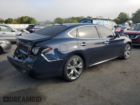 2018 Infiniti Q70 Luxe с VIN JN1BY1PRXJM370106, выставлен на аукционе Copart как лот 67896014 с пробегом 72 148 миль миль и Списание • Salvage title. История ставок и продаж доступна на DreamBid. Изображение 3.