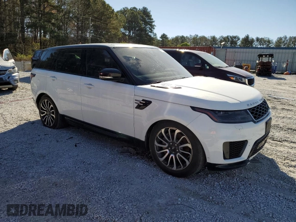 2018 Land Rover Range Rover Sport HSE with VIN SALWR2RV7JA188076, listed as a Copart auction lot 49951615 with 59,377 mi miles and Clean Title. Bid and sale history available at carsss.com. Image 4.