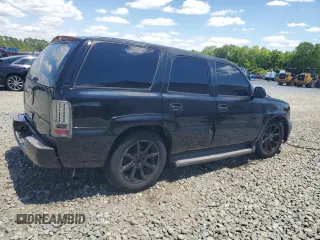 2005 Cadillac Escalade z VIN 1GYEK63N55R212898, wystawiony jako Copart lot #54323405 z przebiegiem Nie podano mil oraz Szkoda całkowita • Salvage title. Historia ofert i sprzedaży dostępna na DreamBid. Obrazek 3.