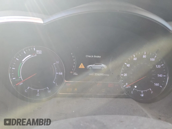 2012 Kia Optima Hybrid with VIN KNAGM4AD4C5035639, listed as a Copart auction lot 46978845 with 226,095 mi miles and Salvage Title. Bid and sale history available at DreamBid. Image 9.