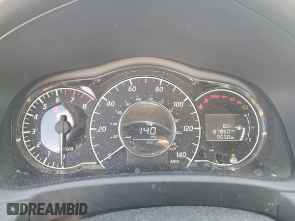 2016 Nissan Note SV with VIN 3N1CE2CP6GL367312, listed as a Copart auction lot 51609635 with 87,850 mi miles and Salvage Title. Bid and sale history available at DreamBid. Image 9.