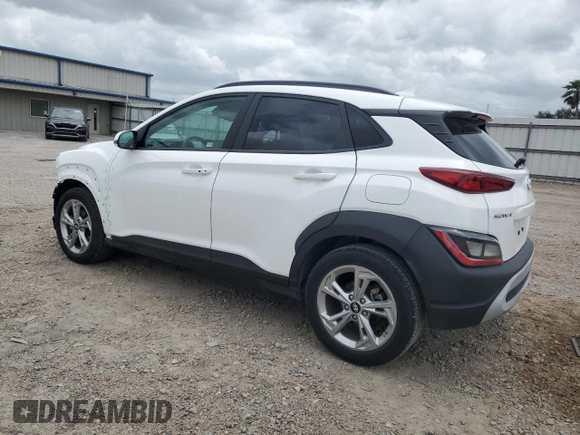 2023 Hyundai Kona SEL with VIN KM8K62AB0PU979875, listed as a Copart auction lot 54411375 with 8,040 mi miles and Salvage Title. Bid and sale history available at DreamBid. Image 2.