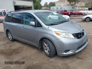 2013 Toyota Sienna LE AAS with VIN 5TDKK3DC8DS312689, listed as a IAAI auction lot 42117441 with 229,251 mi miles and . Bid and sale history available at DreamBid. Image 1.