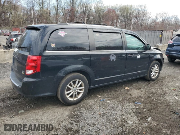 2018 Dodge Grand Caravan SXT with VIN 2C4RDGCG7JR307363, listed as a Copart auction lot 51110115 with 124,812 mi miles and Salvage Title. Bid and sale history available at DreamBid. Image 3.