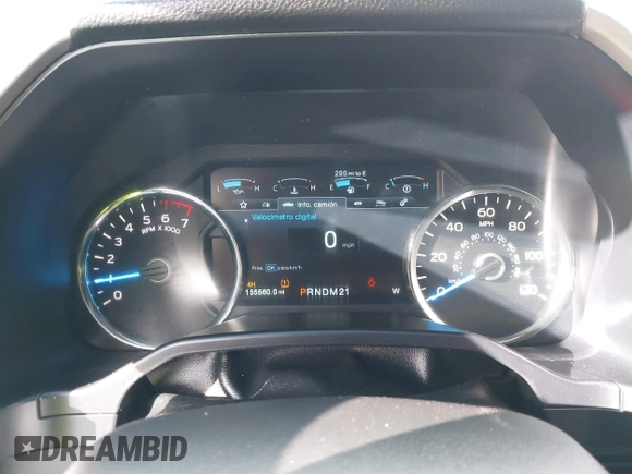 2015 Ford F-150 XLT with VIN 1FTEW1EF5FFB07171, listed as a IAAI auction lot 41819014 with 155,560 mi miles. Bid and sale history available at carsss.com. Image 7.