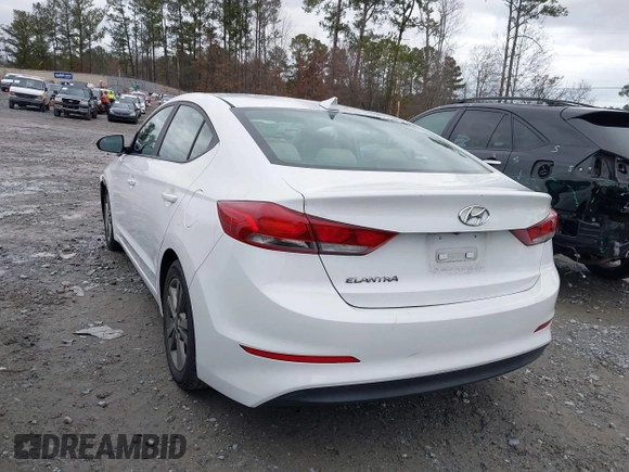 2017 Hyundai Elantra Limited with VIN 5NPD84LF3HH185306, listed as a IAAI auction lot 41195400 with 64,545 mi miles and . Bid and sale history available at DreamBid. Image 3.
