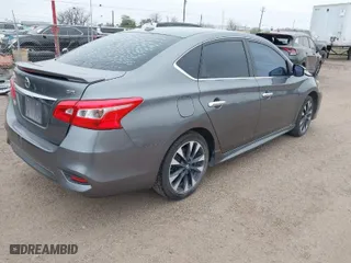 2017 Nissan Sentra SV with VIN 3N1AB7AP6HY207354, listed as a IAAI auction lot 41570823 with 109,180 mi miles. Bid and sale history available at carsss.com. Image 4.