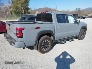 2023 Nissan Frontier PRO-4X with VIN 1N6ED1EK0PN658776, listed as a IAAI auction lot 41864687 with 15,783 mi miles. Bid and sale history available at carsss.com. Image 4.